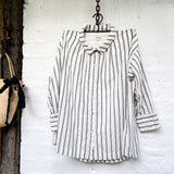Meg by Design Piper Paper Cotton Shirt | Black & White - Stay Wild Collective  Tops