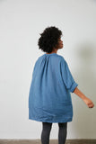 Montaigne Oversized linen smock top - Stay Wild Collective  