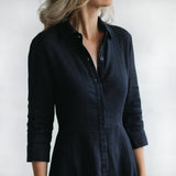 Tailored Dress | Navy Blue seaside tones sale - Stay Wild Collective  Dress