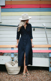 Tailored Dress | Navy Blue seaside tones sale - Stay Wild Collective  Dress