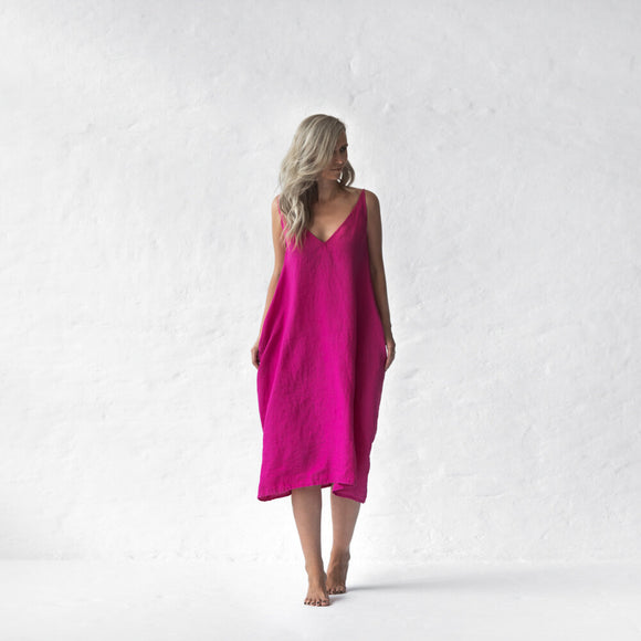 Nanami Dress | Neon Pink seaside tones sale - Stay Wild Collective  Dress