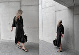 Nea Linen Dress | Black seaside tones sale - Stay Wild Collective  Dress
