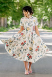 Son de Flor Classic Dress, Short Sleeves, Summer Flowers - Stay Wild Collective  Dresses