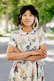 Son de Flor Classic Dress, Short Sleeves, Summer Flowers - Stay Wild Collective  Dresses