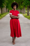 Son de Flor Classic Dress, Short Sleeves | Red Poppy - Stay Wild Collective  Dresses