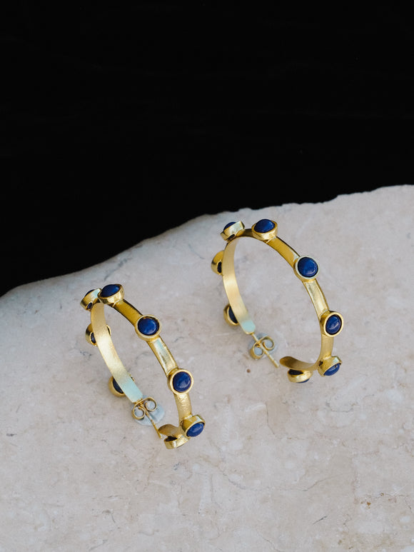 Ocean Hoops - Stay Wild Collective  Jewellery