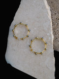 Ocean Hoops - Stay Wild Collective  Jewellery