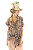 Magnolia Pearl Print Tora Shirt | Tresor 1144