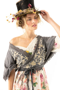 Pre order Adelaide Embroidered Wrap Top