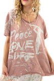 Peace, Love and Surf T | Bisou