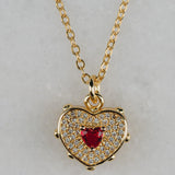 Carnivale Gold Charm Necklace