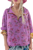 TOP 1397-IRISR-OS Floral Asher Pullover