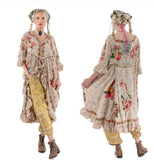 DRESS 893-CPCKE-OS Floral Natalia Dress