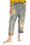 PANTS 417-WSHID-OS Be A Poem Miners Denims