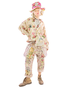 TOP 1344-NONE-OS Floral Laily Western Shirt