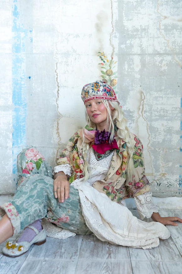 Magnolia Pearl Printed Cropped Kelley Coat JACKET 657-BLMBR-OS - Stay Wild Collective  jacket