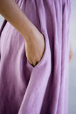 Classic Dress, Short Sleeves |  Phlox Purple