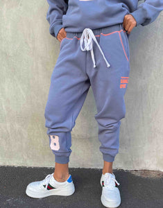 Sporty Track Pant - Blue